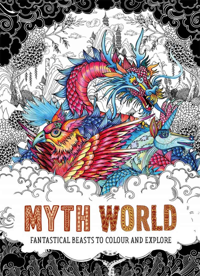 MYTH WORLD COLOURING BOOK Brumby Sunstate