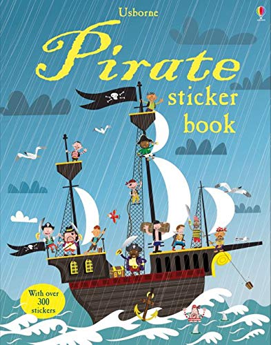 PIRATE STICKER BOOK P/B ( USBORNE) | Brumby Sunstate