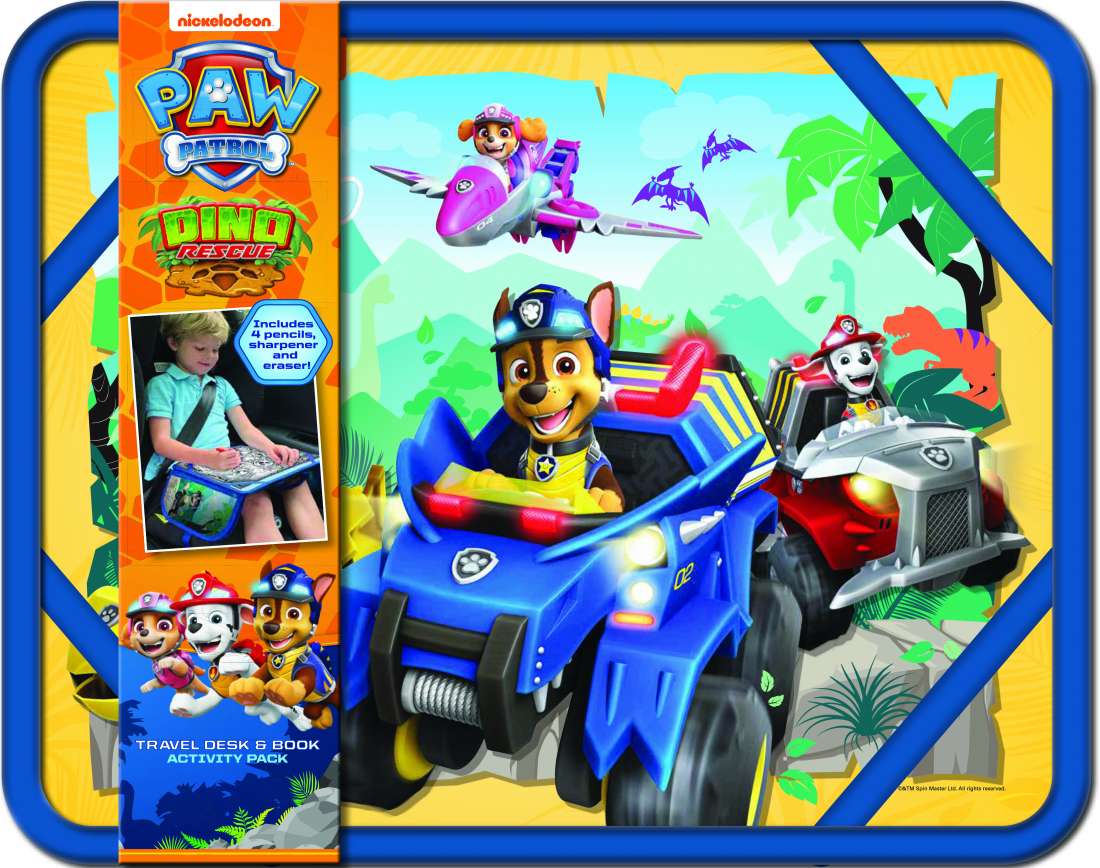 paw patrol travel activity set