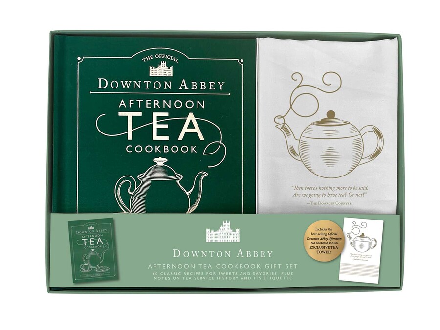 OFFICIAL DOWNTON ABBEY AFTERNOON TEA COOKBOOK GIFT SET | Brumby Sunstate