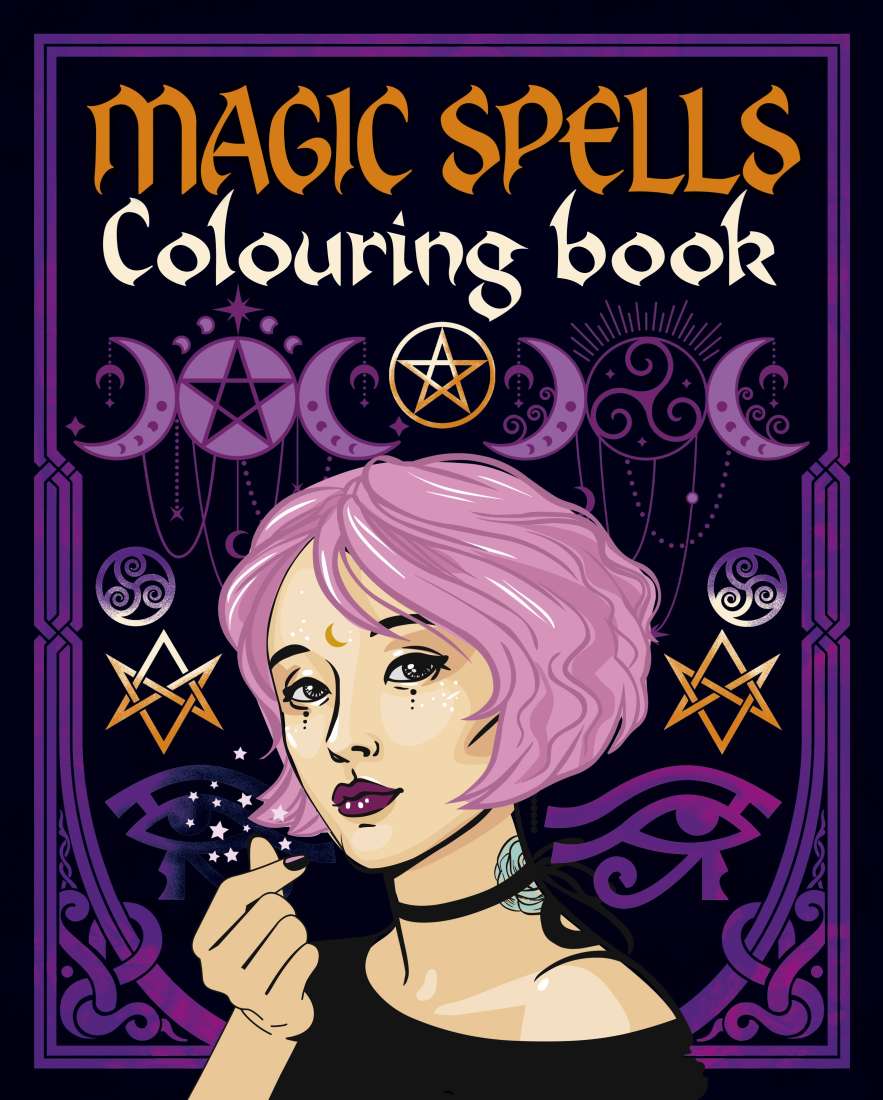 Magic Spells Colouring Book Brumby Sunstate 6634